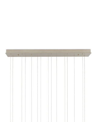 Polpo 15 Light Pendant in Green/Silver
