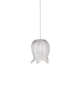 Polpo Three Light Pendant in White/Silver