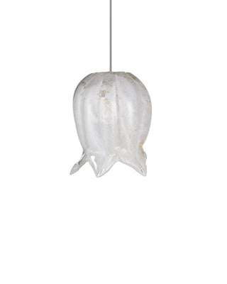 Polpo 15 Light Pendant in White/Silver