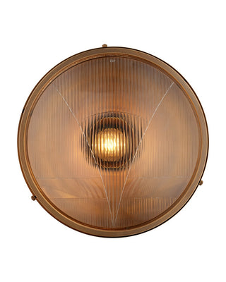 Mariner One Light Pendant in Antique Brass/Clear