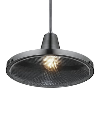 Mariner One Light Pendant in Antique Silver/Clear