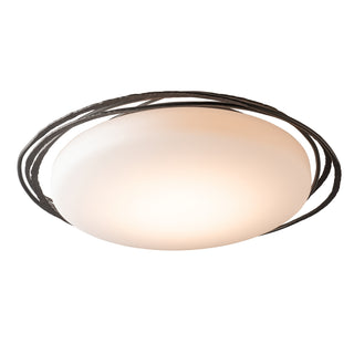 Hubbardton Forge - 122112-LED-14-GG0437 - Nova Large LED Flush Mount - Nova - Oil Rubbed Bronze
