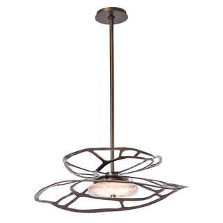 Hubbardton Forge - 131001-LED-MULT-07-ZM0881 - Muse LED Pendant - Muse - Dark Smoke