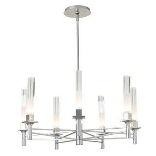 Hubbardton Forge - 131624-SKT-MULT-85-WC0887 - Truss 7-Arm Round Chandelier - Truss - Sterling