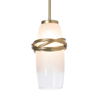 Hubbardton Forge - 181603-SKT-MULT-86-86-WC0865 - Trilogy Mini Pendant - Trilogy - Modern Brass