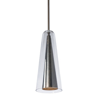 Hubbardton Forge - 181604-SKT-MULT-07-44-ZM0877 - Spire Mini Pendant - Spire - Dark Smoke