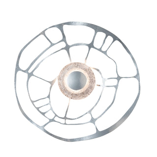 Hubbardton Forge - 201064-LED-85-ZM0883 - Muse Sconce/Semi-Flush - Muse - Sterling