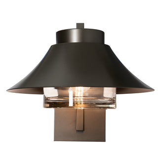 Hubbardton Forge - 302054-SKT-77-ZM0872 - Stowe Large Outdoor Sconce - Stowe - Coastal Dark Smoke