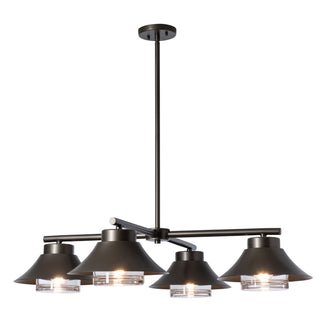 Hubbardton Forge - 362025-SKT-MULT-77-ZM0870 - Stowe 4-Light Outdoor Pendant - Stowe - Coastal Dark Smoke