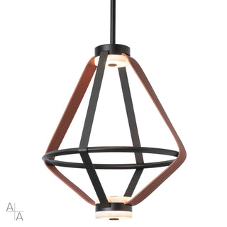 Hubbardton Forge - 401320-LED-MULT-10-LC-AR - Aspen Small LED Lantern - Aspen - Black
