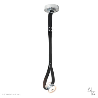 Hubbardton Forge - 401848-LED-STND-85-LK - SNAPS Single LED 45º Pendant w/Metal Cone - Snaps - Sterling