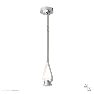 Hubbardton Forge - 401849-LED-STND-85-LW - SNAPS Single LED Downlight Pendant w/Metal Cone - Snaps - Sterling