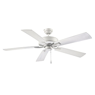 RP Lighting + Fans - 1017W-MWW-MWW - 52" Ceiling Fan - Velbreeze - Matte White