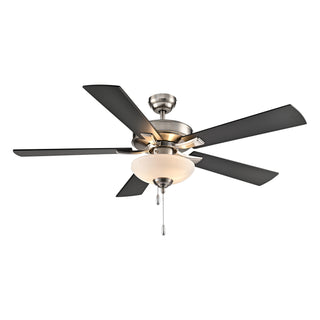 RP Lighting + Fans - 1058BN-BN-L - 52" Ceiling Fan - Galeson - Brushed Nickel