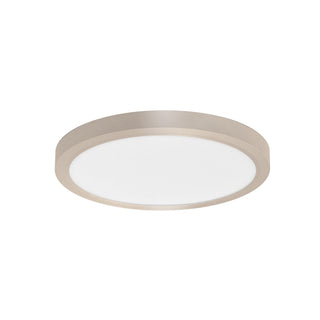 RP Lighting + Fans - 4352BN-12-5CCT - LED Disc - 12" Slim Edge-lit Disc - Brushed Nickel
