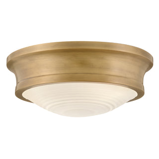 Hinkley - 45123HB - LED Flush Mount - Ellis - Heritage Brass