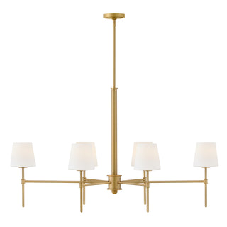 Hinkley - 46955LCB - LED Linear Pendant - Saunders - Lacquered Brass