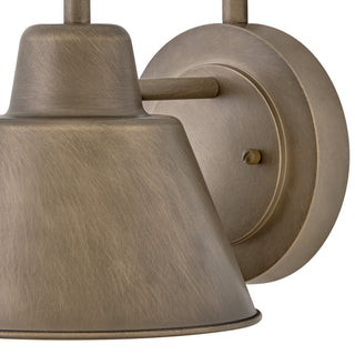 Wes LED Gooseneck Barn Light in Burnished Bronze