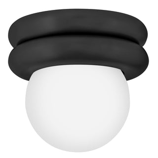 Noa LED Convertible Flush Mount in Black