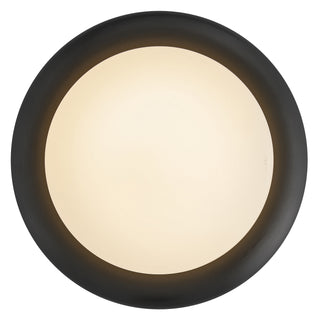 Noa LED Convertible Flush Mount in Black