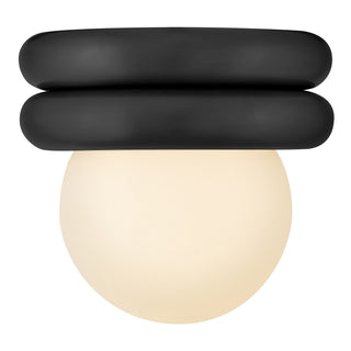 Noa LED Convertible Flush Mount in Black