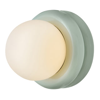 Noa LED Convertible Flush Mount in Seafoam