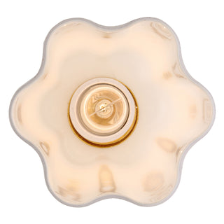 Honey LED Pendant in Distressed Brass