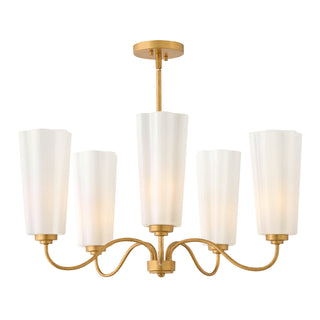 Lark - 83715DA - LED Chandelier - Honey - Distressed Brass