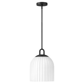 Paige LED Pendant in Black