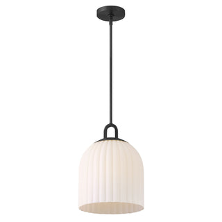 Paige LED Pendant in Black