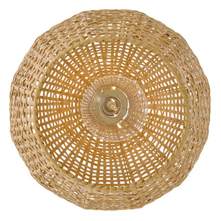 Effie LED Pendant in Lacquered Brass
