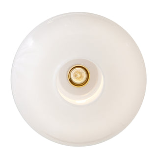 Nadia LED Pendant in Lacquered Brass