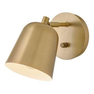 Jojo LED Wall Sconce in Lacquered Brass