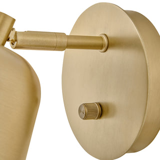 Jojo LED Wall Sconce in Lacquered Brass