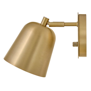 Jojo LED Wall Sconce in Lacquered Brass
