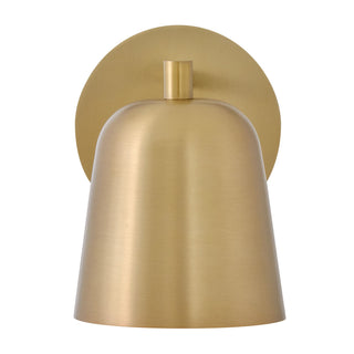Jojo LED Wall Sconce in Lacquered Brass