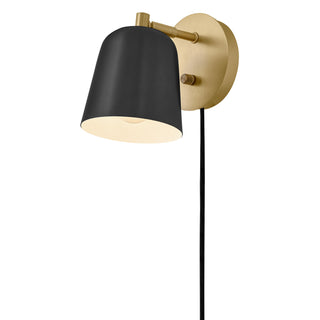 Jojo LED Wall Sconce in Lacquered Brass