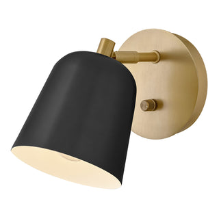 Jojo LED Wall Sconce in Lacquered Brass