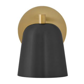 Jojo LED Wall Sconce in Lacquered Brass