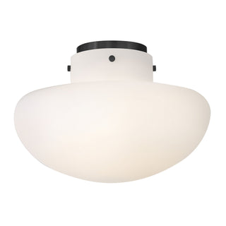 Molly LED Semi-Flush Mount in Black