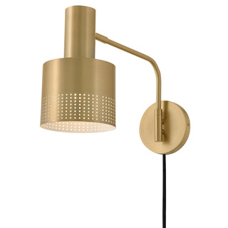 Casey LED Wall Sconce in Lacquered Brass