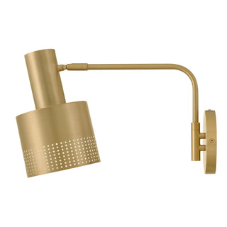 Casey LED Wall Sconce in Lacquered Brass