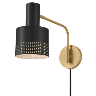 Casey LED Wall Sconce in Lacquered Brass