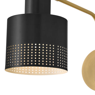 Casey LED Wall Sconce in Lacquered Brass