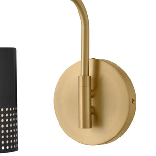 Casey LED Wall Sconce in Lacquered Brass