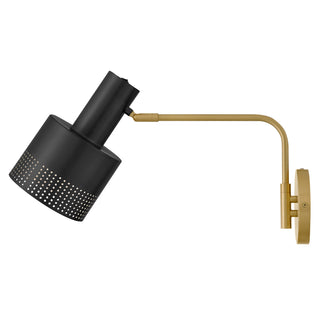 Casey LED Wall Sconce in Lacquered Brass