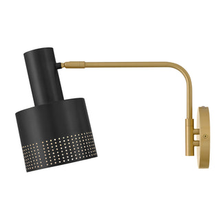 Casey LED Wall Sconce in Lacquered Brass