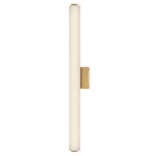 Marti LED Vanity in Lacquered Brass