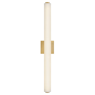 Marti LED Vanity in Lacquered Brass