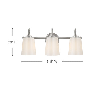 Honey LED Vanity in Polished Nickel